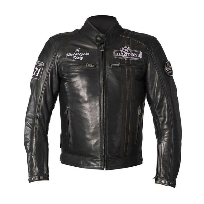 Indy Leather Rag retro jacket- Helstons