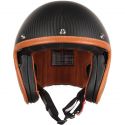 CASQUE JET NAKED HELMET FIBRE DE CARBONE - HELSTONS