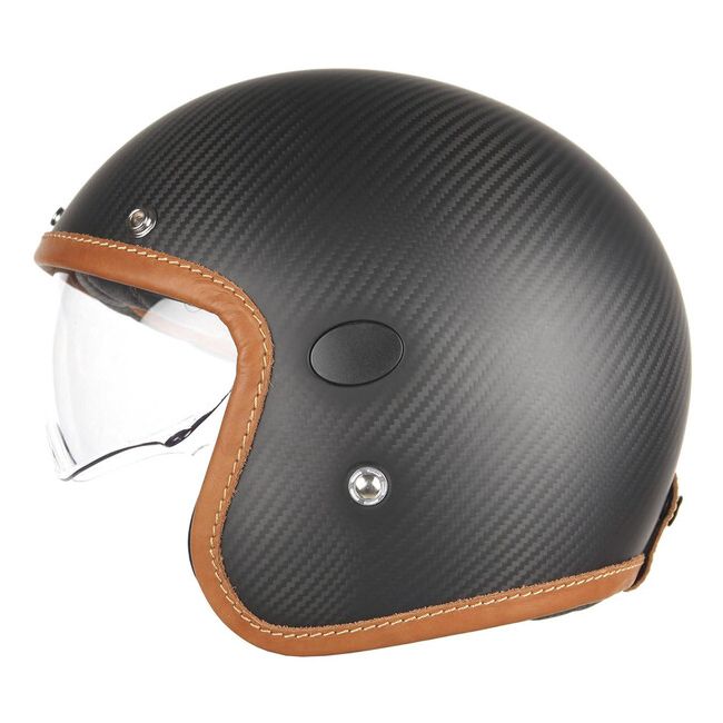 Casco Jet Naked in fibra di carbonio - Helstons