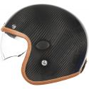 CASQUE JET NAKED HELMET FIBRE DE CARBONE - HELSTONS