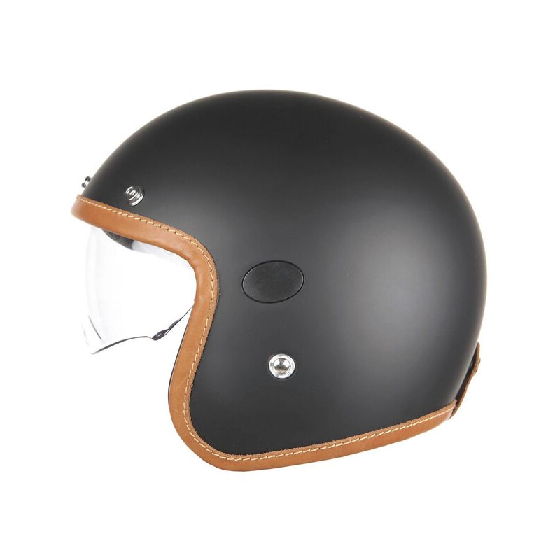 Helm Jet Naked Helmet Carbon Fiber Helstons