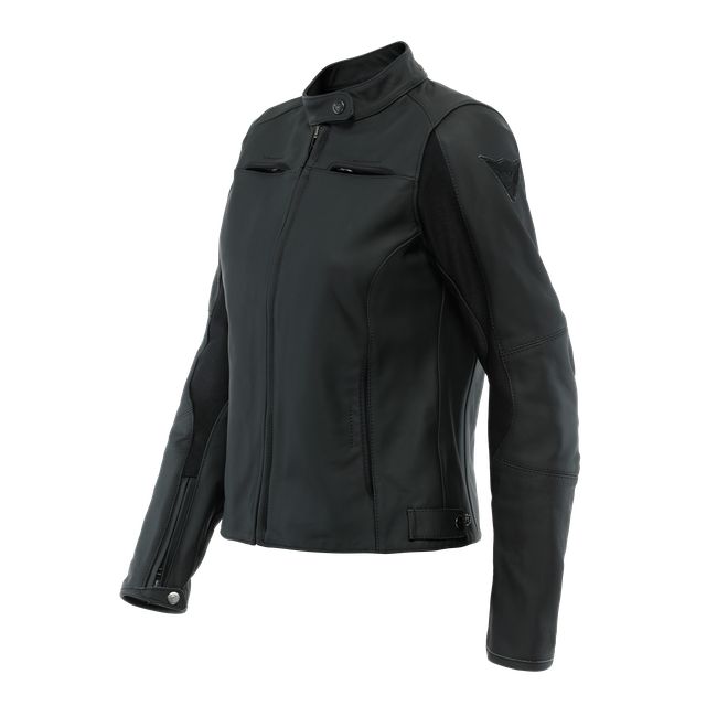 Lady Razon 2 Leather retro jacket- Dainese