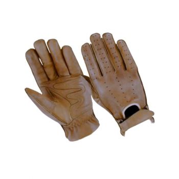 Andrea Biker&#039;s Gloves (Cognac) - ORIGINAL DRIVER