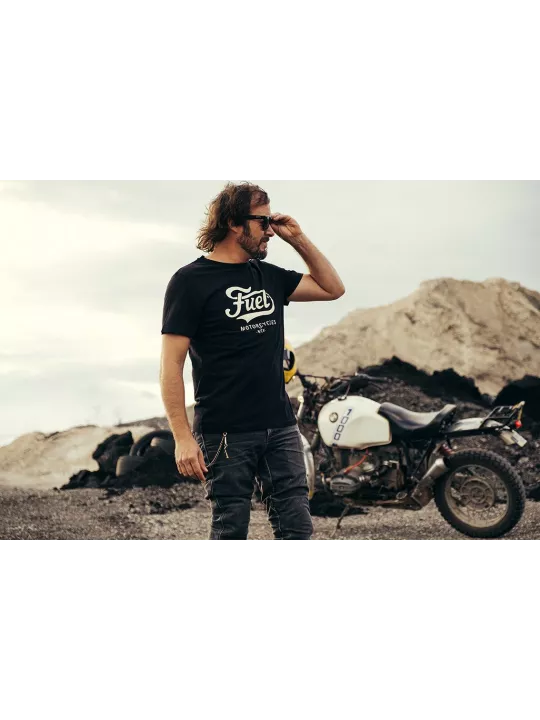 MAGLIETTA T-SHIRT BLACK - FUEL