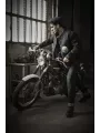 JEANS GREASY SELVEDGE - FUEL