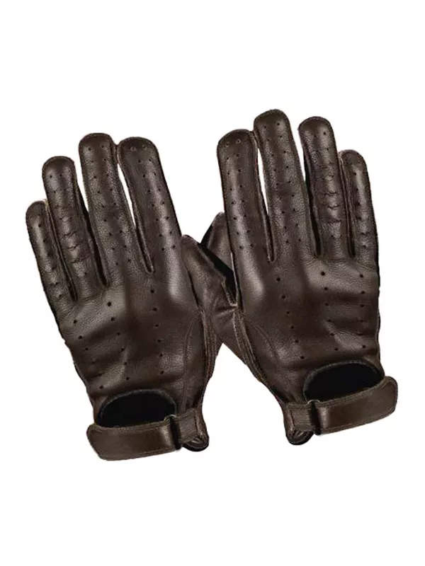Guanti di Andrea Brown Biker - Vintage