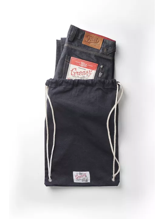 JEANS GREASY SELVEDGE - FUEL