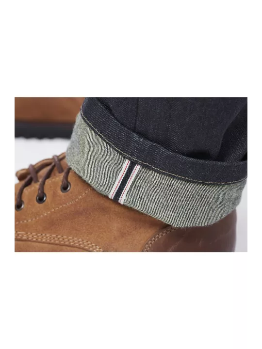 JEANS GREASY SELVEDGE - FUEL