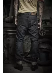 JEANS GREASY SELVEDGE - FUEL