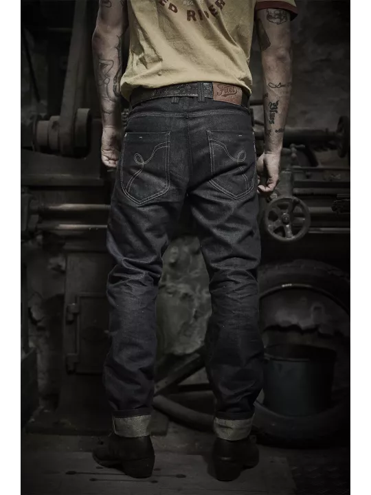 Greasy Selvedge Jeans - Fuel