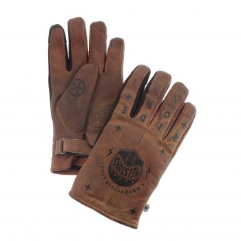 Kustom Winter Leather Gloves - Helstons