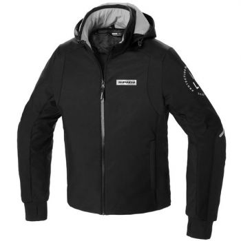 Giacca moto Vintage Hoodie Armor H2Out - Spidi