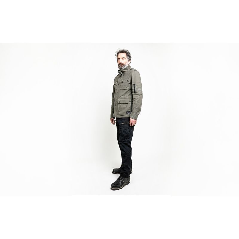 John Doe Cargo Stroker XTM Pantaloni Motociclista Uomo – Cargo Ispirati US Air Force, Protettivi E Idrorepellenti