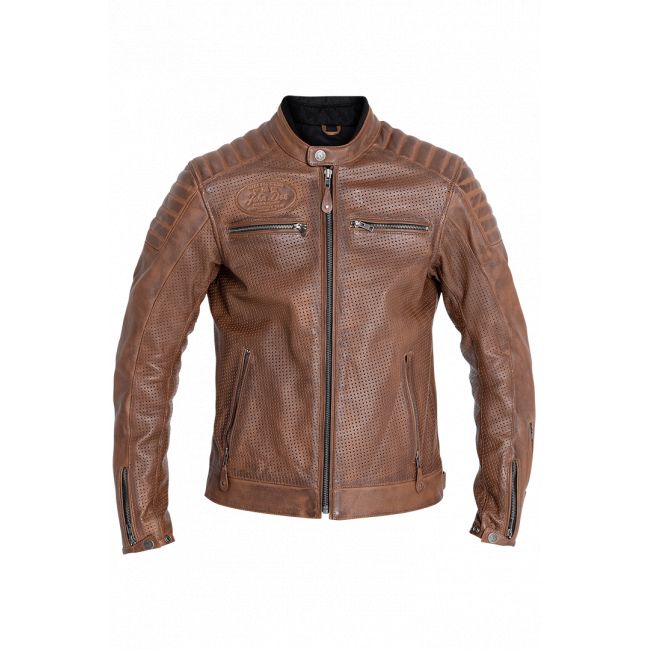 Giubbotto Moto Cuir Storm - John Doe