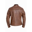 Blouson Moto Cuir Storm - John Doe