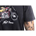 T-Shirt Moto Fast Times Fade Out - John Doe