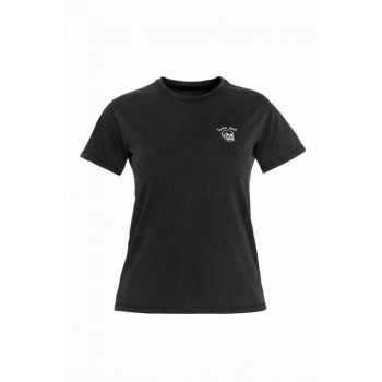 Maglietta moto donna Live Fast Skull Fade Out - John Doe