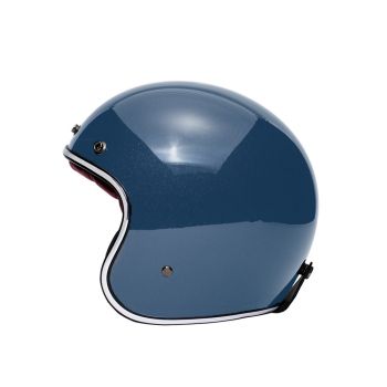 The Classic Open Face Helmet - Marko (Blue/Red)