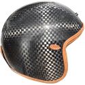 MOTORCYCLE HELMET JET VINTAGE CLASSIC CARBON TECH LIMITED EDITION - FIRST