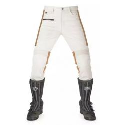 Pantaloni moto vintage Wheels & Waves Sergeant 2 Colonial - Carburante