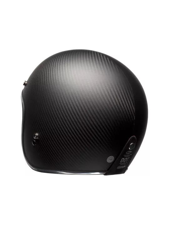 Casco Jet Custom 500 Carbon Negro Mate - Bell