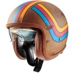Vintage Platinum Bos Ex Bm Open Face Helmet - Premier