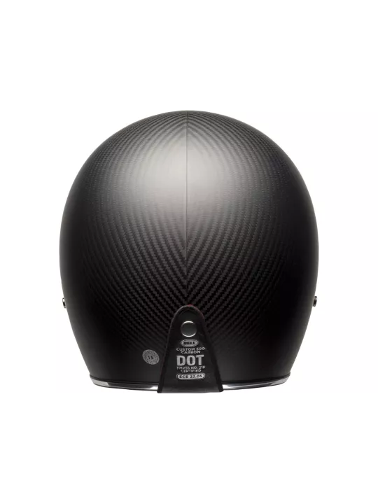 Casco Jet Custom 500 Carbon Negro Mate - Bell