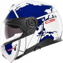 C5 Ece Globe Blue Helmet - Schuberth