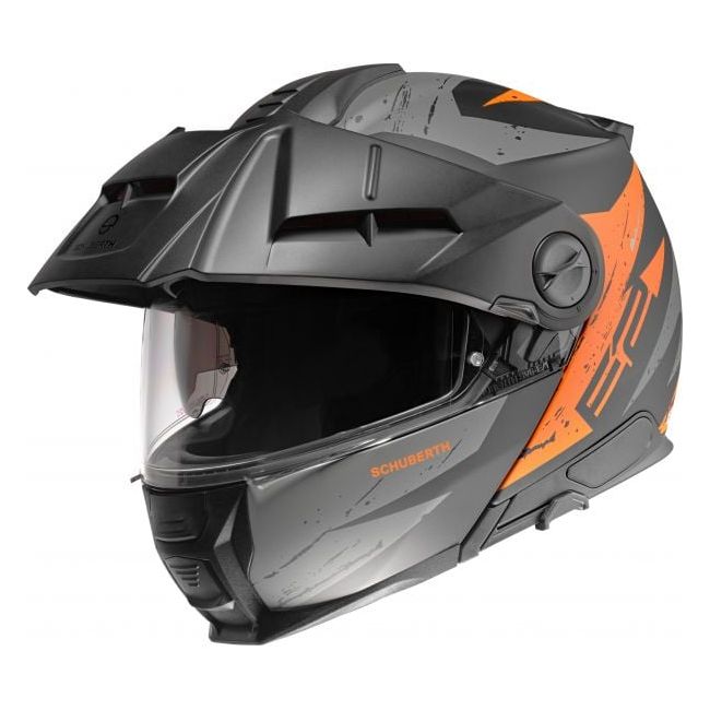 E2 Ece Explorer Orange Helmet - Schuberth