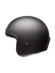 Custom 500 Carbon Open Face Helmet Matt Black - BELL