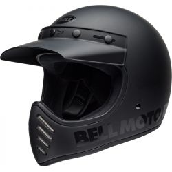 Moto-3 Blackout Full Face Helmet - BELL