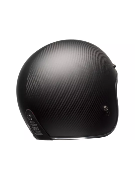 Custom 500 Carbon Open Face Helmet Matt Black - BELL