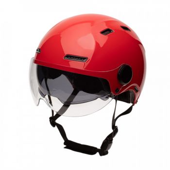 Cadence E-Bike Helmet - Mârkö (Red)