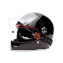 Casque Integral Full Moon - Mârkö (Noir/Rouge)