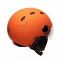 Casco Jet Cadence per biciclette elettriche - Mârkö (Arancione)