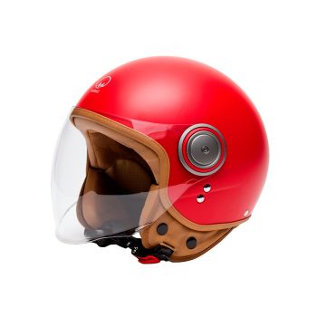 Elements Open Face Helmet - Mârkö (Rouge Mat)