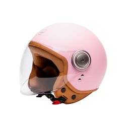 Elements Open Face Helmet - Marko (Pink Matt)