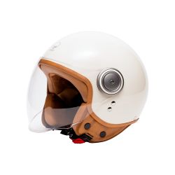 Elements Open Face Helmet - Marko (Cream)