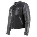 Blouson Kansas Toile Aramide/Cuir - Helstons