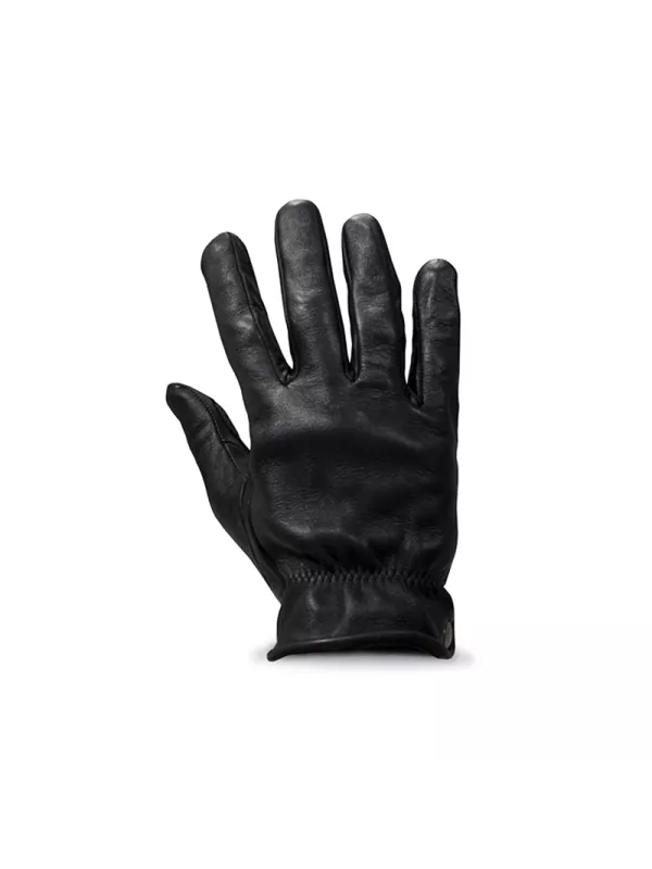 Handschuhe Shield Black Leather - Dmd