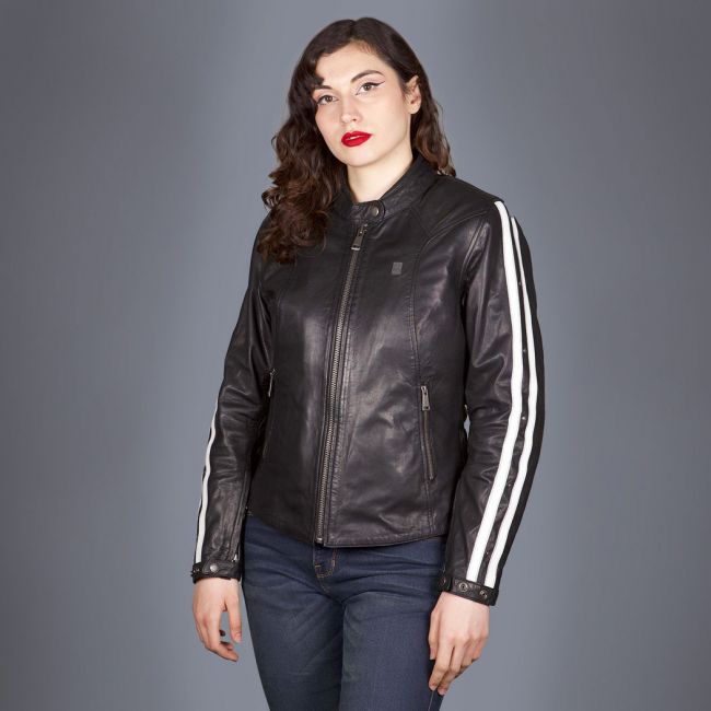 Women's Victoria Leather Rag Jacket - Helstons