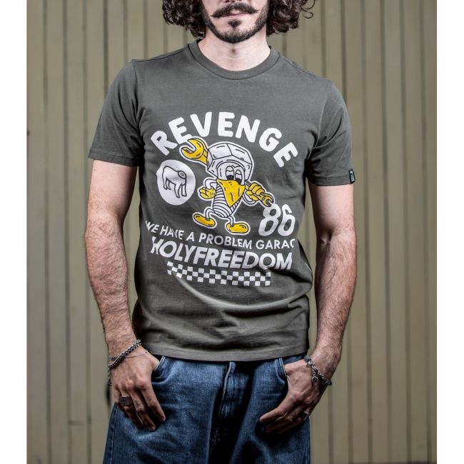 Marvel Team Revengers T-Shirt Uomo – Maglietta A Maniche Corte, Stampa USA