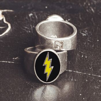 Lampo Black &amp; Yellow Ring - Holy Freedom