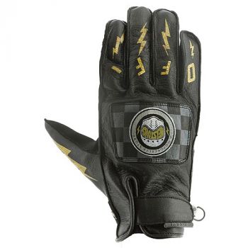 Summer Logo Gloves Leather/Amara - Helstons