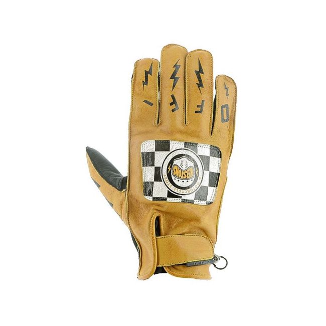 Summer Logo Gloves Leather/Amara - Helstons