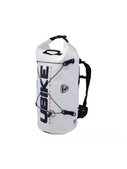 Sac Etanche Blanc Cylinder Bag 50L Ubike