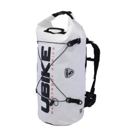 Saco Imperme?vel Branco Cylinder Bag 50L - Ubike