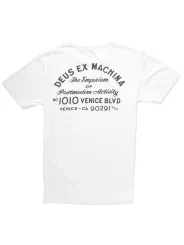 MAGLIETTA T-SHIRT VENICE ADDRESS-DEUS EX MACHINA