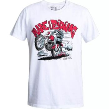 Camiseta Moto Wheelie - John Doe