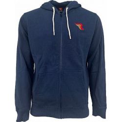 Sweat A Capuche Avec Zip Blue Zip - Riding Culture